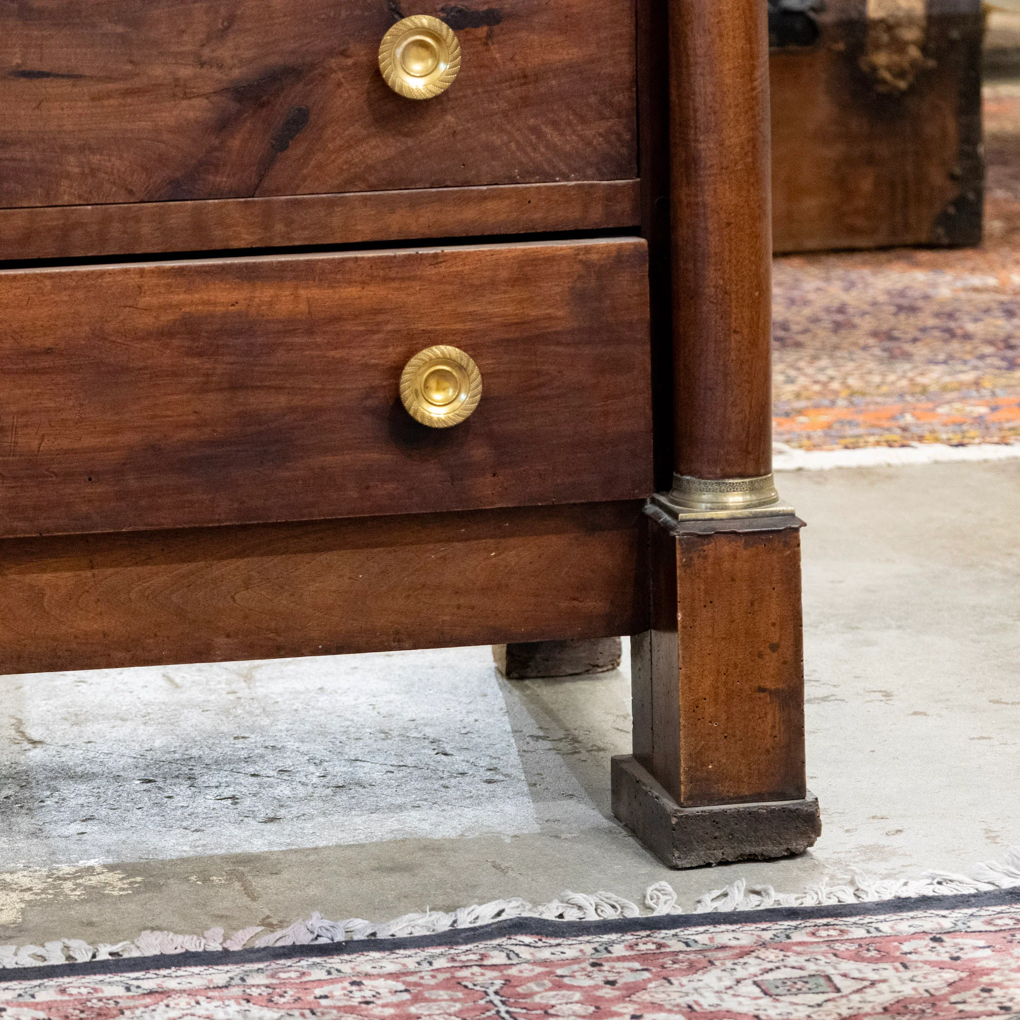 18th Century French Empire Chest with Columns - Image 8