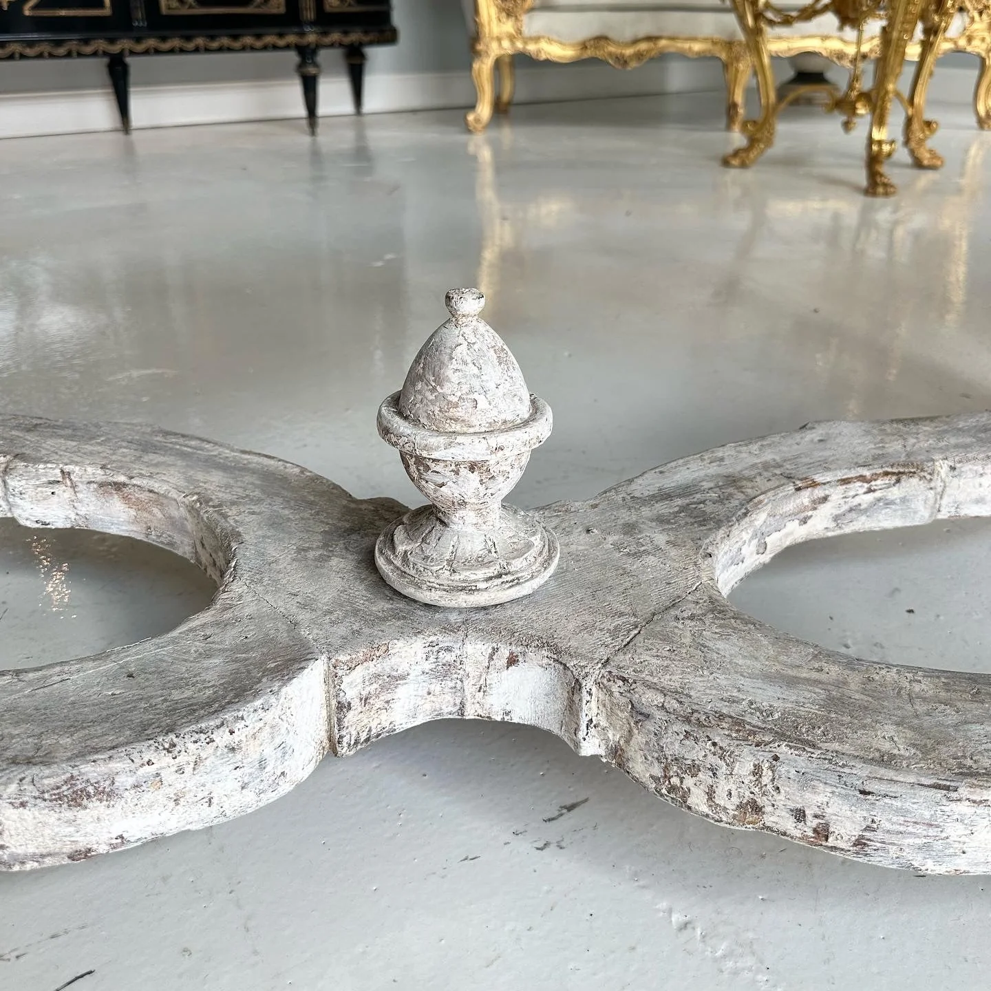 Whitewash Console Table - Image 5