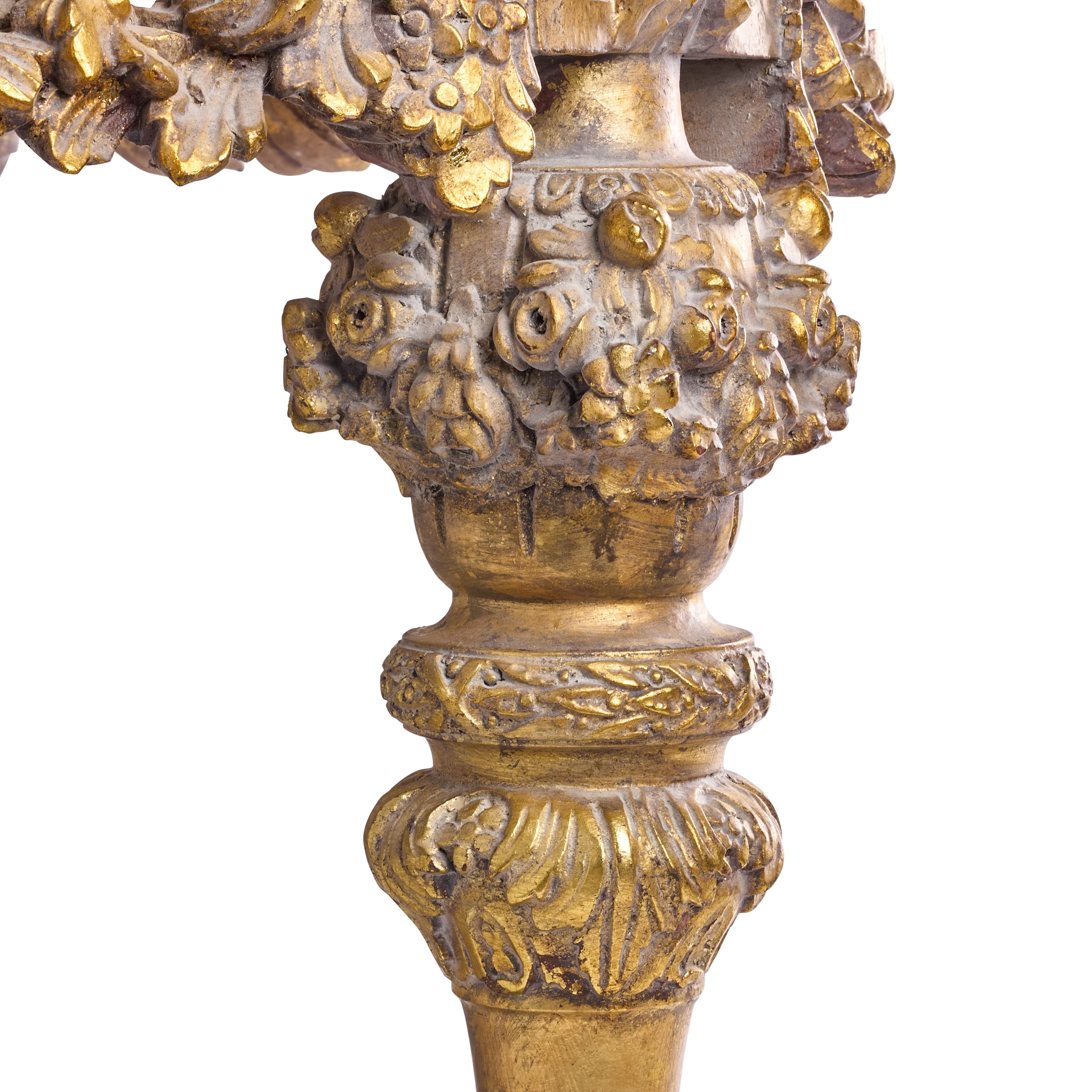 Louis XVI Giltwood Marble Top Center Table - Image 3