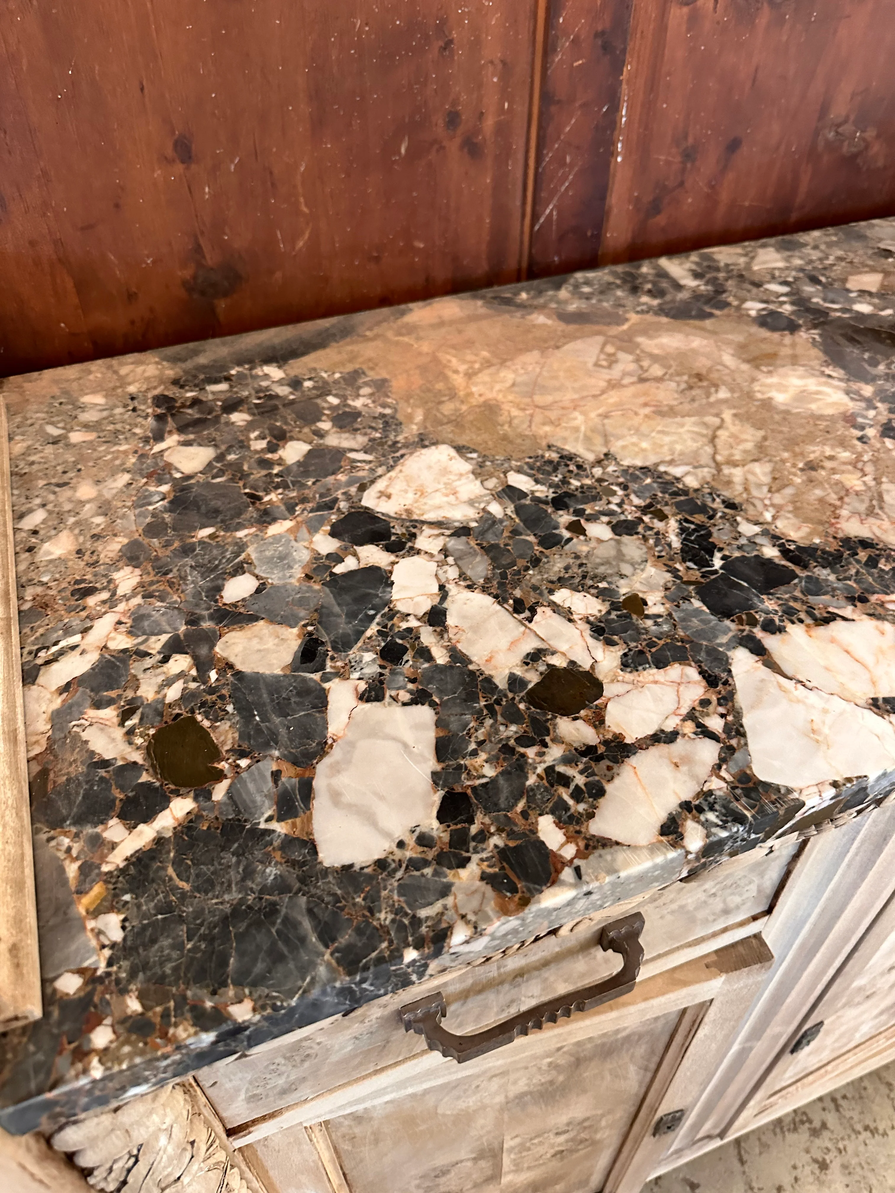 French Buffet with Marble Top - Image 5