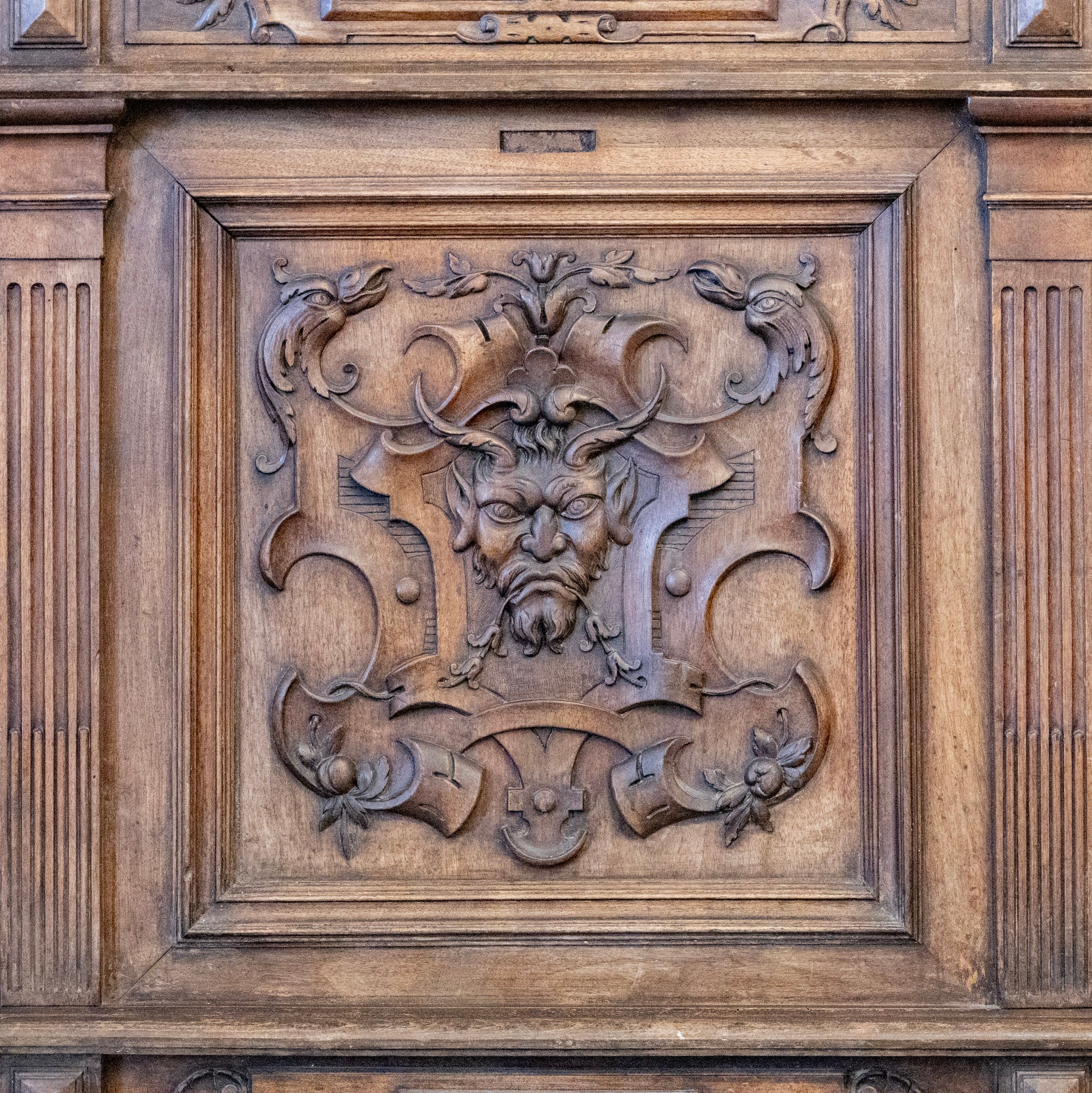 European Bar Counter – Carved Panels & Column Trim - Image 7