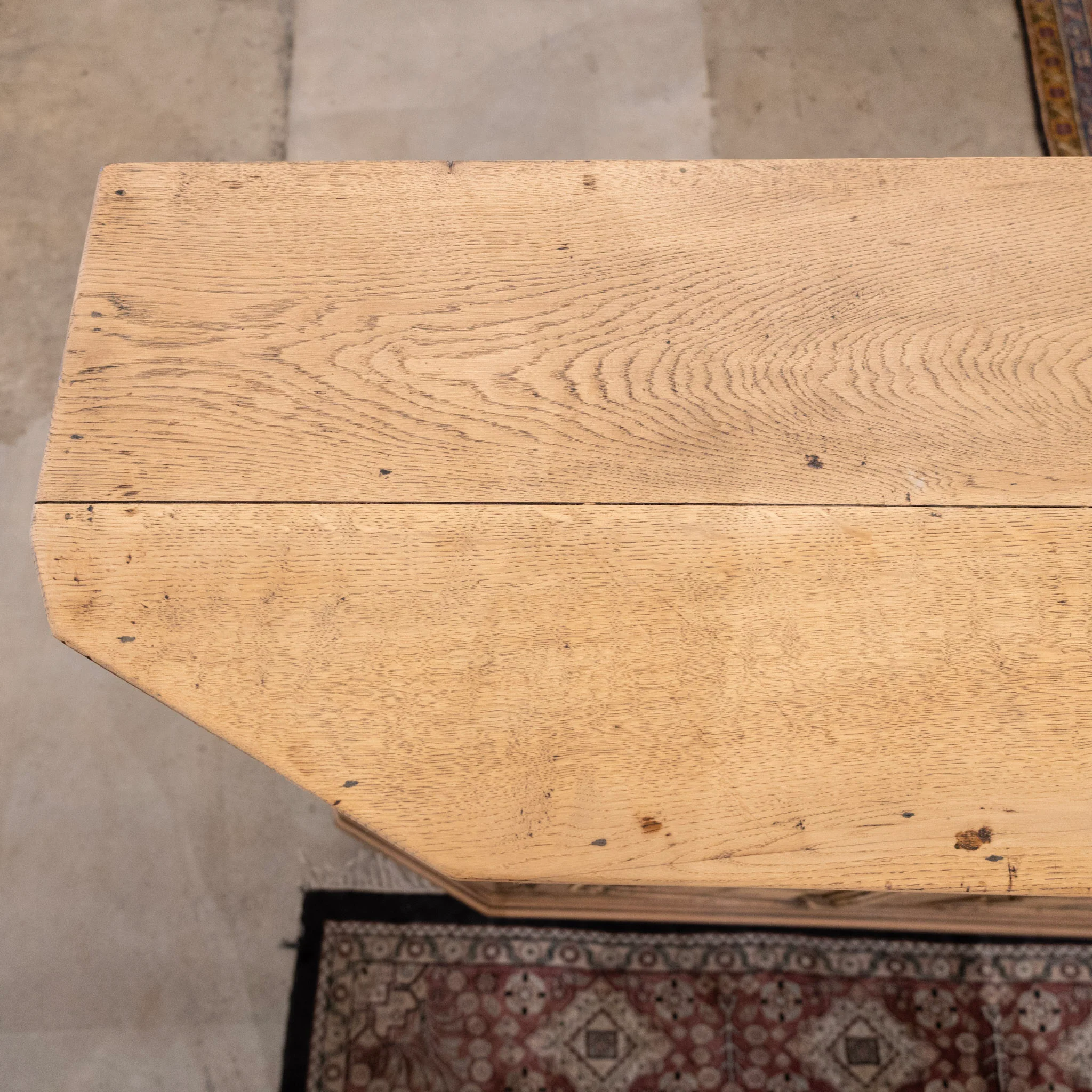 French Country 18th Century Geometric Sideboard – Dated 1776 - Image 15