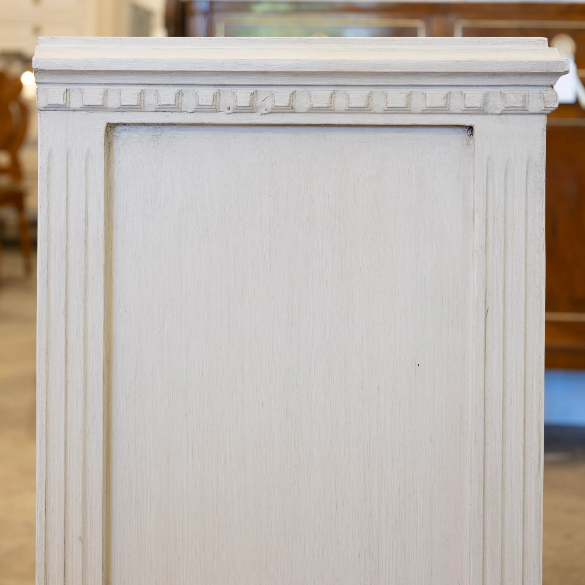 Swedish 3-Drawer Nightstand – Ballerina Legs in White - Image 5
