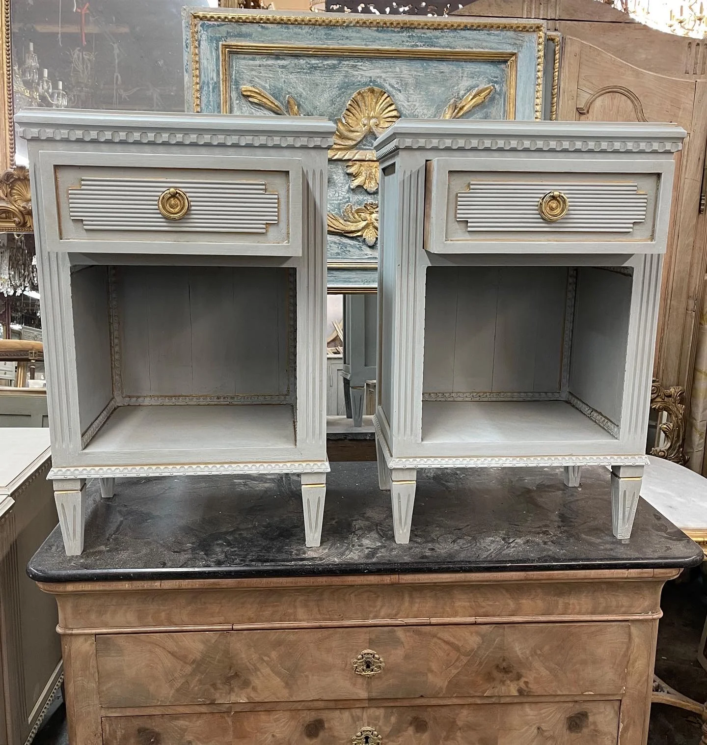 Swedish Chest with Open Shelf - Image 6